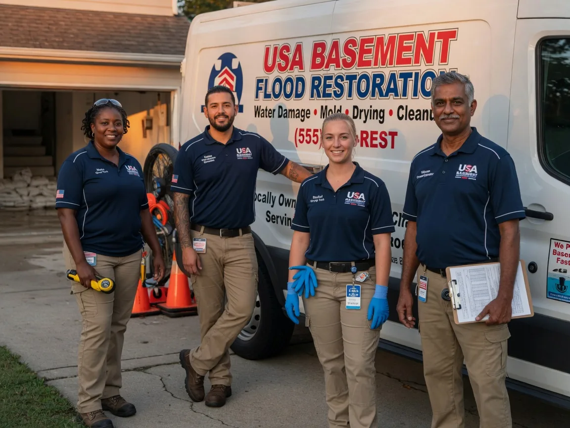 Basement Flood Cleanup company in Commercial Point, OH